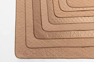 Reusable Dog Pee Pad, Waterproof Mat for Dogs and Puppies, 41"X41" W/ Grommets