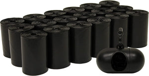 9" X 14.25" Made in USA Easy Open Poop Bags Dog Waste Bags, 18 Refill Rolls, 270 Bags
