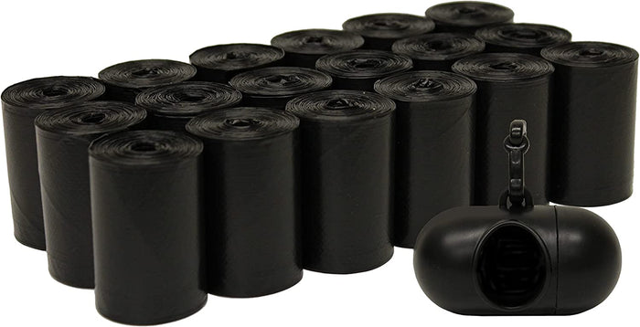 9" X 14.25" Made in USA Easy Open Poop Bags Dog Waste Bags, 18 Refill Rolls, 270 Bags